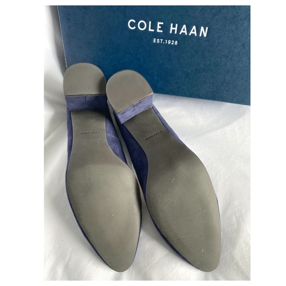 Cole Haan Grand.OS Claudine Suede Pump - Picture 3 of 4